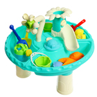 Набор для игры в песке «Растения», со столиком, 6 предметов, уценка - Фото 2