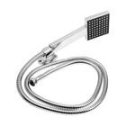 УЦЕНКА Смеситель для ванны ZEIN Z2078CR, на штангу, душ.набор, картридж 35 мм, латунь, хром 10582037