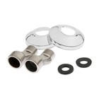 УЦЕНКА Смеситель для ванны ZEIN Z2078CR, на штангу, душ.набор, картридж 35 мм, латунь, хром - Фото 7