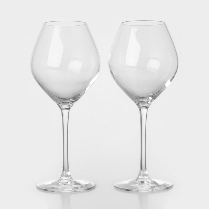 Набор стеклянных бокалов для вина Selection, 470 мл, 2 шт - Фото 1