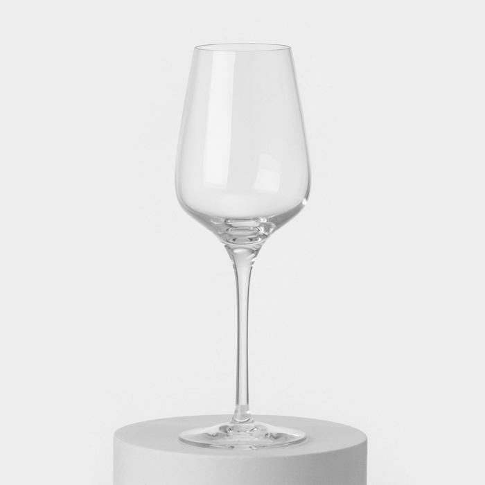 Набор стеклянных бокалов для вина SUBLYM, 350 мл, 6 шт - фото 1928652863