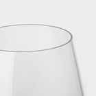 Набор бокалов для вина SUBLYM, 450 мл, хрустальное стекло, 6 шт - фото 4458413