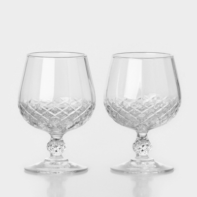 Набор бокалов для коньяка Longchamp, 320 мл, хрустальное стекло, 2 шт