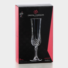 Набор фужеров для шампанского Longchamp, 140 мл, хрустальное стекло, 2 шт - фото 4458440