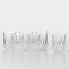 Набор стаканов Longchamp, 230 мл, хрустальное стекло, 6 шт - фото 321667210
