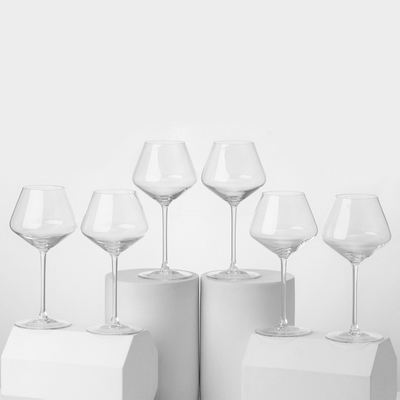 Набор стеклянных бокалов для вина ULTIME, 420 мл, 6 шт