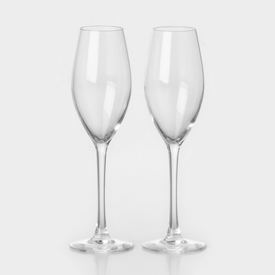 Набор стеклянных фужеров для шампанского Selection, 240 мл, 2 шт
