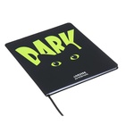 Дневник универсальный для 1-11 класса Dark, интегральная обложка, искусственная кожа, шелкография, ляссе, 80 г/м2 - Фото 2