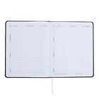 Дневник универсальный для 1-11 класса Listen To Your Heart, твёрдая обложка, искусственная кожа, с поролоном, шелкография, ляссе, 80 г/м2 - фото 24392165