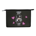 Папка для тетрадей А4, 330 х 230 х 100 мм (ЭКСТРА-ВМЕСТИМОСТЬ), молния сверху, пластик, de VENTE Anime Girl - фото 24347507