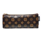 Пенал мягкий, 1 отделение, 80 х 210 х 35 мм, объёмный, deVENTE, Monogram, искусвенная кожа, с подкладом - фото 24486814