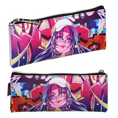 Пенал мягкий, 1 отделение, 90×215×10 мм, плоский, deVENTE, Stay Cool, искусственная кожа