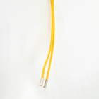 Пояс-шнурок женский, без пряжки, цвет жёлтый - фото 9941443