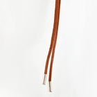 Пояс-шнурок женский, без пряжки, цвет коричневый - фото 9941487