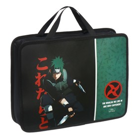 Папка для труда, А4, пластиковая, 33×26×7.5 см «Аниме боец»