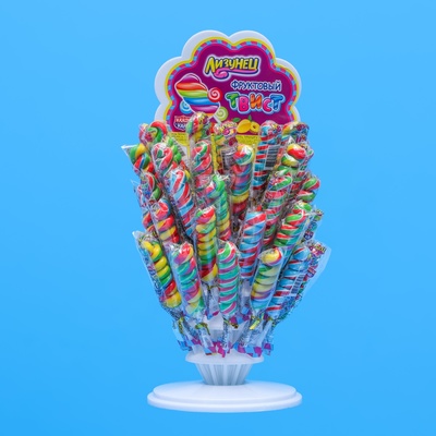 Карамель на палочке «Лизунец: Фруктовый твист», 15 г