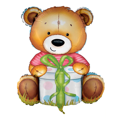 Шар воздушный фольгированный 33" «Милый мишка»