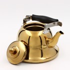 УЦЕНКА Чайник из нержавеющей стали «Голд», 2 л, 23×19×20 см, цвет золотой - Фото 2
