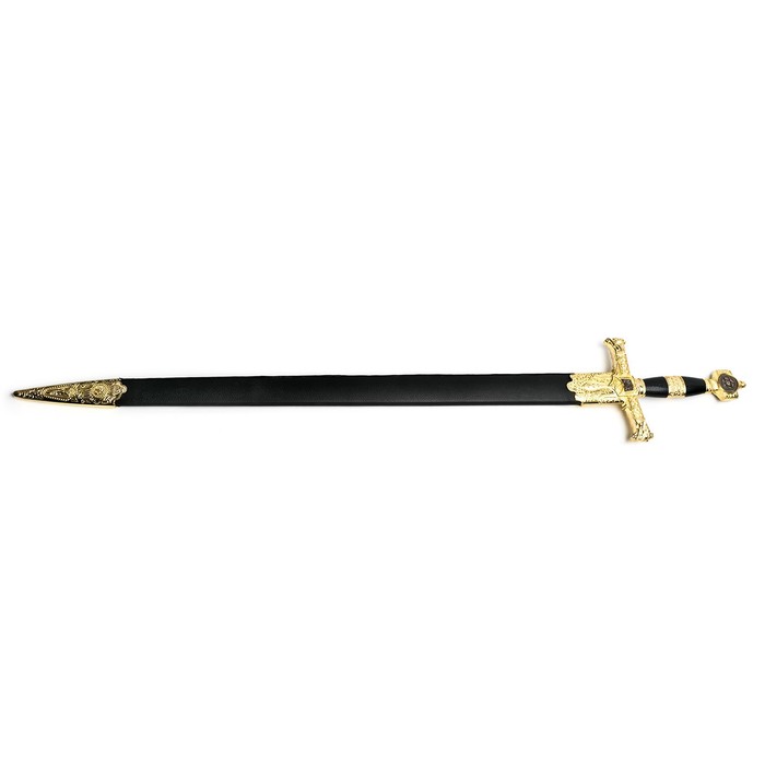 Сувенирный меч, рукоять Звезда Давида, клинок роспись, 86 см - фото 1880259673