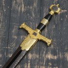 Сувенирный меч, рукоять Звезда Давида, клинок роспись, 86 см - Фото 4