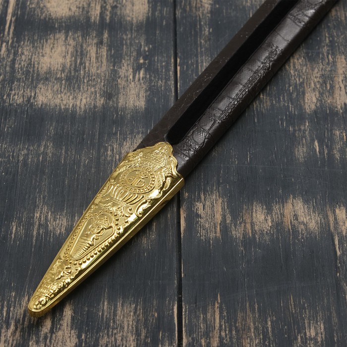 Сувенирный меч, рукоять Звезда Давида, клинок роспись, 86 см - фото 1905340826