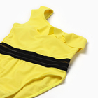 Купальник слитный для девочки, цвет жёлтый, размер 122-128 см - Фото 2
