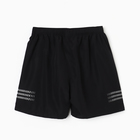 Шорты купальные мужские, цвет чёрный, размер 58 - фото 24324922