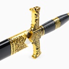 Макет оружия «Сувенирный кортик. Звезда Давида», золото-синий, 10×40 см - Фото 5