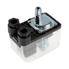 Реле давления PROFLINE RM 9.2, наружная резьба 1/4", давл. 1.4-2.8 бар, прозрачная крышка - фото 24165641