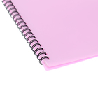 Папка 20 вкладышей на спирали, А4, 600 мкм, ErichKrause "Pastel Bloom Cats", текстура "песок", микс 10554894 - фото 16350863