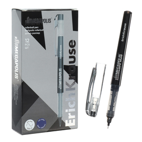 Ручка-роллер, ErichKrause, MEGAPOLIS Stick узел 0.5 мм, синяя