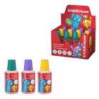 Клей канцелярский 20 мл, ErichKrause, EasyStick Jolly Friends, с кисточкой, микс - Фото 1