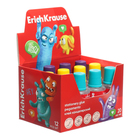 Клей канцелярский 20 мл, ErichKrause, EasyStick Jolly Friends, с кисточкой, микс - Фото 2