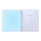 Тетрадь 18 листов в клетку ErichKrause «Классика CoverPrо Vivid», пластиковая обложка, синяя 10554964 - фото 8997758