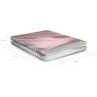 Тетрадь на спирали, 80 листов в клетку, ErichKrause Classic Words, пластиковая обложка, блок офсет 100% белизна, красная - фото 25366747