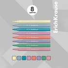Маркеры акриловые 8 цветов, ErichKrause Art Spirit Pastel, c пулевидным наконечником, МИКС - Фото 2