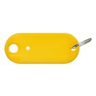 Набор брелоков для ключей, 100 штук, 53 мм, цвет желтый - Фото 4