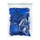 Набор бирок для ключей на кольце «Идентификатор», 53 мм, 100 шт., синий - Фото 6