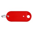 Набор брелоков для ключей, 10 штук, 53 мм, цвет красный - Фото 5