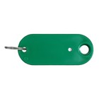 Набор бирок для ключей на кольце «Идентификатор», 53 мм, 10 шт., зелёный - Фото 5