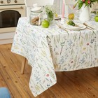 Скатерть «Этель» Wild flowers, 149×110 см, 100% хлопок, репс 210 г/м² - Фото 3