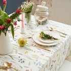 Скатерть «Этель» Wild flowers, 149×180 см, 100% хлопок, репс 210 г/м² - Фото 4