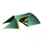 Палатка туристическая Tramp TRT-36, Tramp палатка Grot 3 (V2), зеленый - фото 301557015