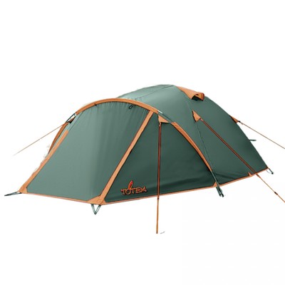 Палатка туристическая Totem TTT-036, Totem палатка Indi 2 (V2), зеленый