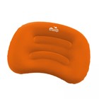 Подушка надувная Tramp TRA-160, Air Head, оранжевый/серый - фото 301802981