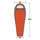 Спальный мешок Tramp Oimyakon T-Loft Compact, кокон, 2 слоя, левый, 80х200 см, -15°C - Фото 9