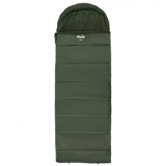 Спальный мешок Tramp Taiga 400 XL, одеяло, 2 слоя, правый, 100х220 см, -5°C - Фото 1