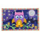 Аппликация стразами "Совушка" 8 цветов - Фото 1