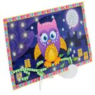 Аппликация стразами "Совушка" 8 цветов - Фото 3