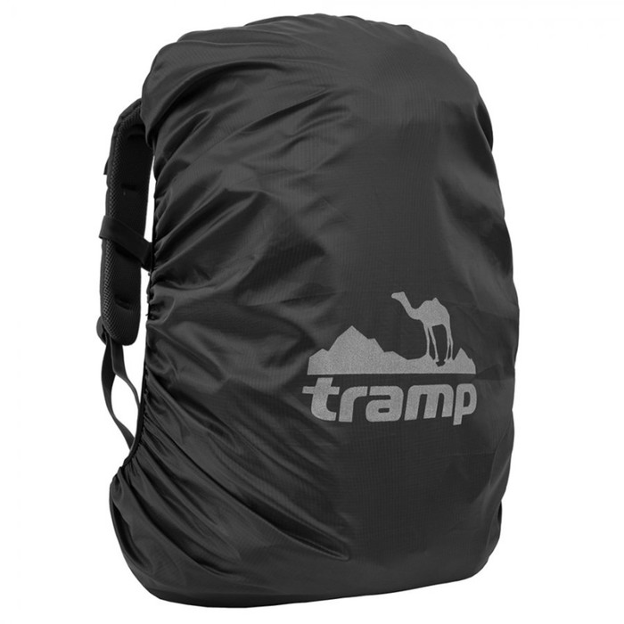 Накидка на рюкзак Tramp TRP-050, 20-35л, черный - Фото 1